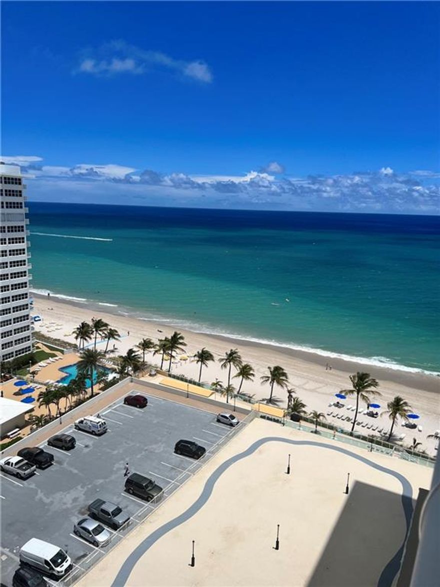 Updated condo w/ amazing direct ocean views! Recessed lighting in the kitchen, stainless steel appliances & eat-in kitchen. Split bedroom floor plan offers 2 master suites. Extra half bath for guests. Pet-friendly building (maximum of two pets at 20 lbs. each). Assigned garage parking with ample guest parking.  24-hour security. Washer/Dryer in condo. Spectacular heated pool & common areas including fitness rooms, a media center and a common area lounge which may be used for private parties. Experience the best of South Florida Living!  Information provided is deemed accurate but not guaranteed.