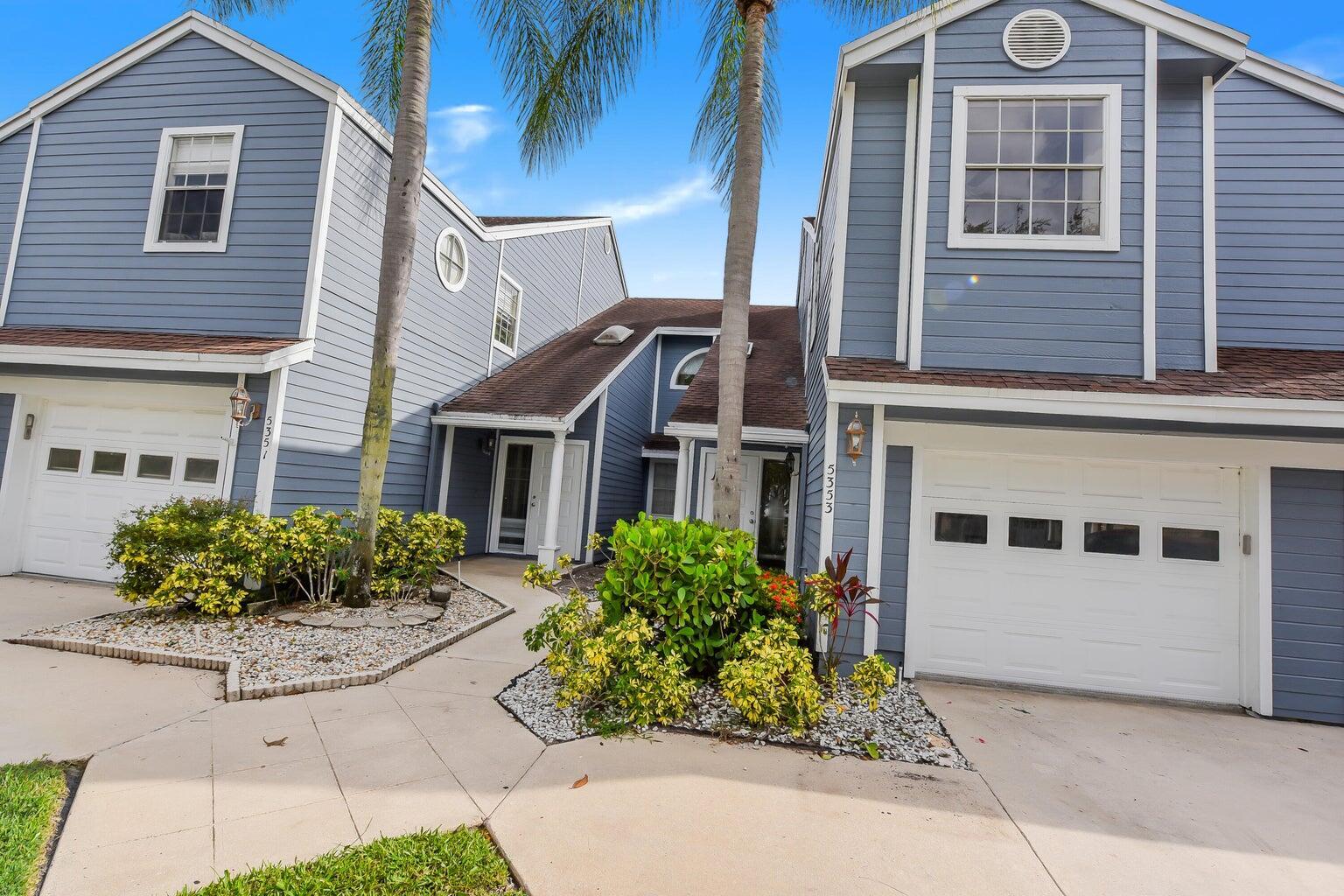 Welcome to your new home in the heart of beautiful Boca Raton! This charming 3-bedroom, 2-bath townhouse with a one-car garage is a true gem, offering both comfort and convenience in one of the most desirable locations in Central Boca. Step inside to discover soaring high ceilings in the living room, which create an open and airy atmosphere. The home features laminate wood flooring throughout, The spacious kitchen is perfect for cooking in a comfortable space. You can even put a small table inside or outside balcony for morning coffee. Located in the highly sought-after Fairfield community, you'll enjoy 24-hour manned gate security, a refreshing pool, tennis courts, and a basketball court.Excellent Boca Schools. Call now.