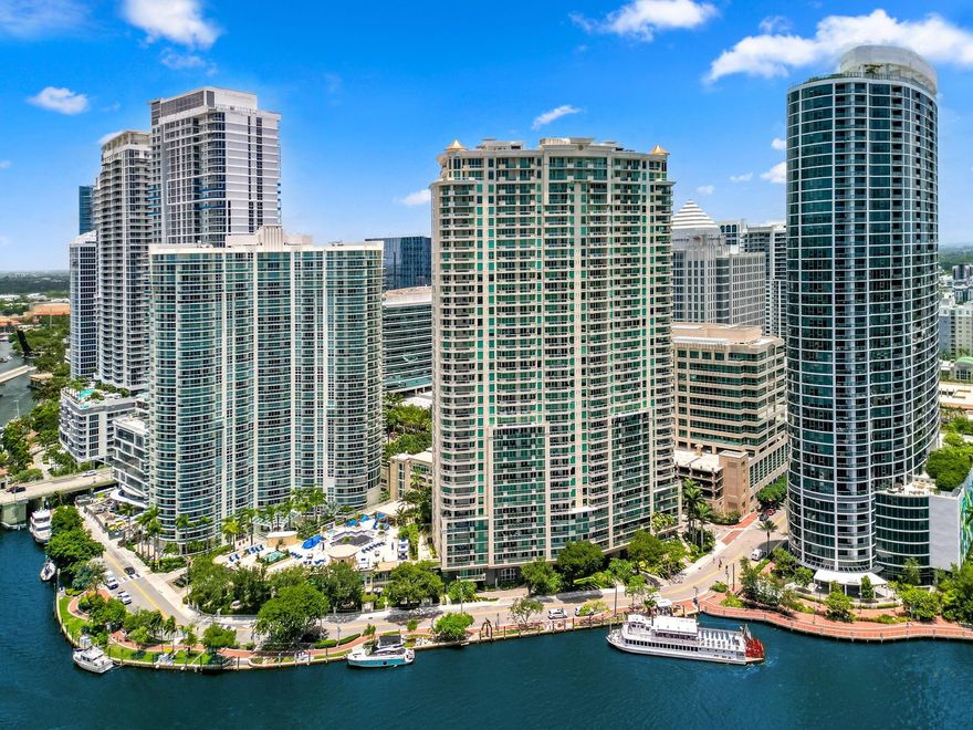 Amazing Opportunity! This One Bedroom One Bath Condo is located in the Heart of Las Olas at The Watergarden, a Premier High Rise Luxury Condo Building in the Center of It All! Right on the River, Blocks to Fine Dining, Shops and Entertainment! This is the Lifestyle of Ease and Convenience all with Great South Florida Weather! This residence Features Tile Floors in the Living Areas, Stainless Appliances, Floor to Ceiling Glass Throughout, Open Terrace, Two Closets in The Primary with Ensuite Bath. Washer/Dryer in the Unit. Watergarden is a Full Service Building with 24 Hr Front Desk, Valet, Security, Concierge Service, ClubRoom, Heated Lap Pool, Fitness Center with Sauna, Group Fitness Classes, Billiard Room, Theater, Amazon HUB, Computer Lab, Yoga Studio and More! Now is the Time to Own!