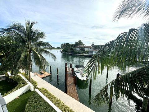 A home in Bay Harbor Islands