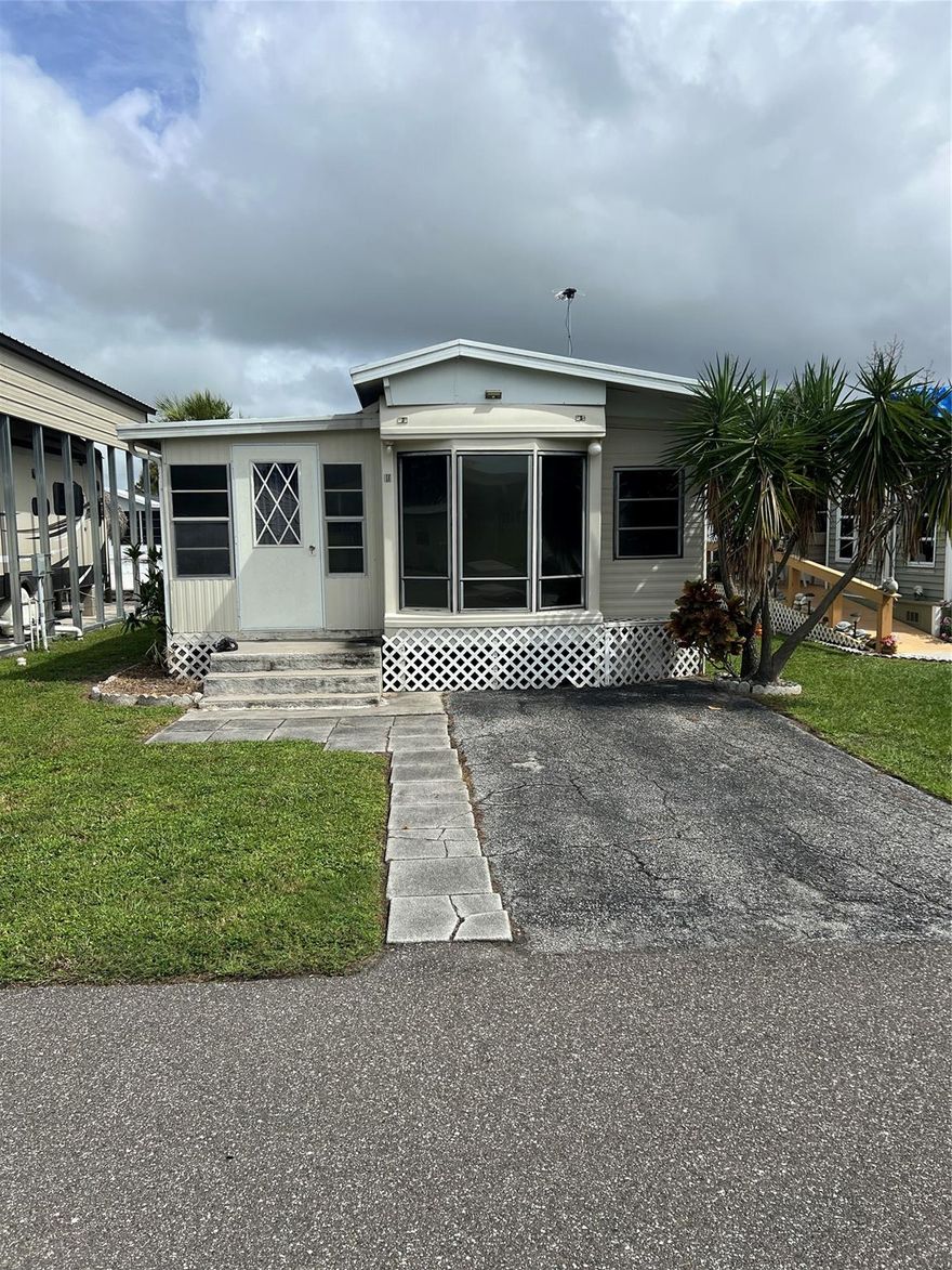~Turtle Cove~ Active 55+ Community! Enjoy true Florida waterfront living in this fully furnished 1-Bedroom, 1-bath condo association located on the Rim Canal to Lake Okeechobee. This charming unit features an in-unit washer and dryer, making it perfect for convenient full-time or seasonal living. Step outside and take advantage of private boat launch, allowing you to bring your boat right to your home- ideal for fishing, cruising, or enjoying Okeechobee waterways. This community offers a spacious 2,000 sq. ft. clubhouse, perfect for social gatherings and relaxing with neighbors in this friendly active environment. Just bring your suitcase and boat!
