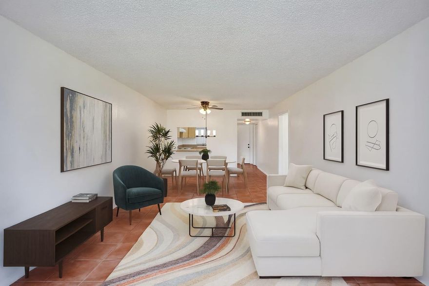 Presenting this desirable ground-floor unit with beautiful views of the golf course and water, located within the prestigious Pine Island Ridge Country Club.  Residents enjoy a wide array of amenities, including an 18-hole golf course, two restaurants with lounges, tennis courts, pickleball courts, bocce ball, basketball courts, a children's park, two swimming pools, barbecue areas, and separate his and hers saunas, steam rooms, and locker facilities, along with convenient golf bag storage. Ideally situated near NOVA Southern University and offering easy access to major highways including I-595, the Turnpike, I-95, and I-75.