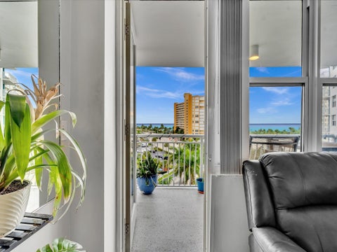 Tiny photo for 301 N Ocean Boulevard #709, Pompano Beach, FL 33062 (MLS # B26079806)
