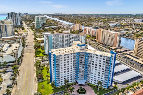 Tiny photo for 301 N Ocean Boulevard #709, Pompano Beach, FL 33062 (MLS # B26079806)