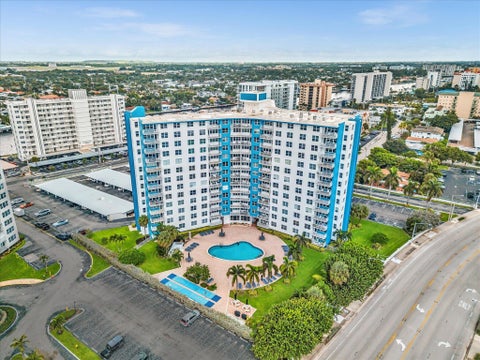 Tiny photo for 301 N Ocean Boulevard #709, Pompano Beach, FL 33062 (MLS # B26079806)