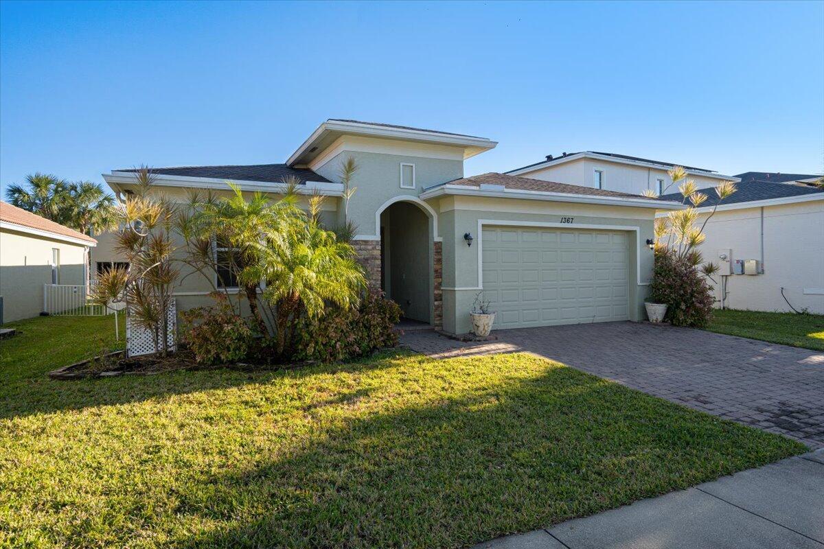 Welcome to this stunning single-family home located in the highly sought-after community of Vizcaya Falls. This property features 3 generously sized bedrooms, 2 full bathrooms, and a spacious 2-car garage. With nearly 2,000 sq. ft. of living space, this home is perfect for families or anyone seeking both comfort and style. The master suite is a true retreat, offering a large walk-in closet and a private en-suite bathroom. The open floor plan connects the living, dining, and kitchen areas seamlessly, providing an inviting space for entertaining or relaxing. The kitchen features modern appliances, ample cabinetry, and counter space, making meal preparation a breeze. Living in Vizcaya Falls means enjoying resort-style amenities such as a clubhouse, sparkling pool, playground, and park.