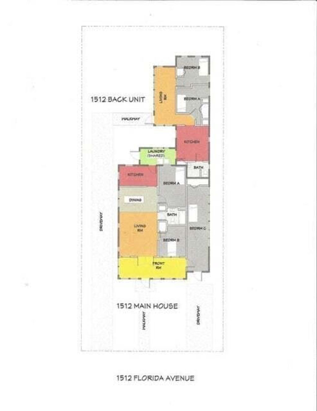 Photo of 1512 Florida Avenue #A/B, West Palm Beach, FL 33401 (MLS # R11114393)