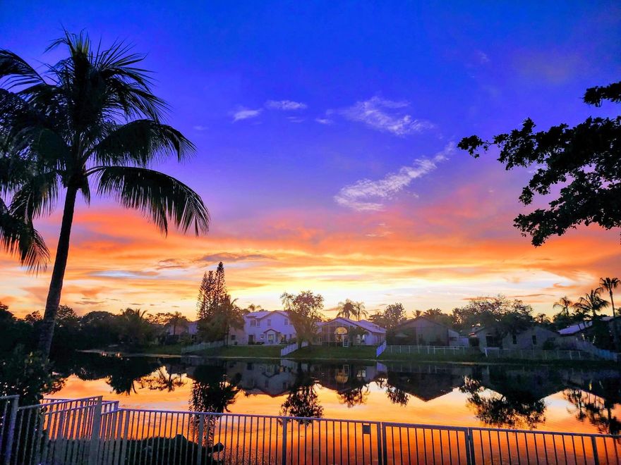 End your evenings with SPECTACULAR SUNSETS from this 3 bedroom, 2 bath waterfront beauty!! You deserve this beautiful home in Misty Harbor at Silver Lakes, a quiet, much sought after family-friendly neighborhood. This gorgeous, modern, well-cared for home is move-in ready! It features a 2023 roof, 2023 fence, and 2022 garage door. Misty Harbor amenities include a community pool and children play areas within walking distance. The Master Association for this community is Silver Lakes which features countless amenities for you and your family to enjoy. Don't miss out! Showings by appointment only.