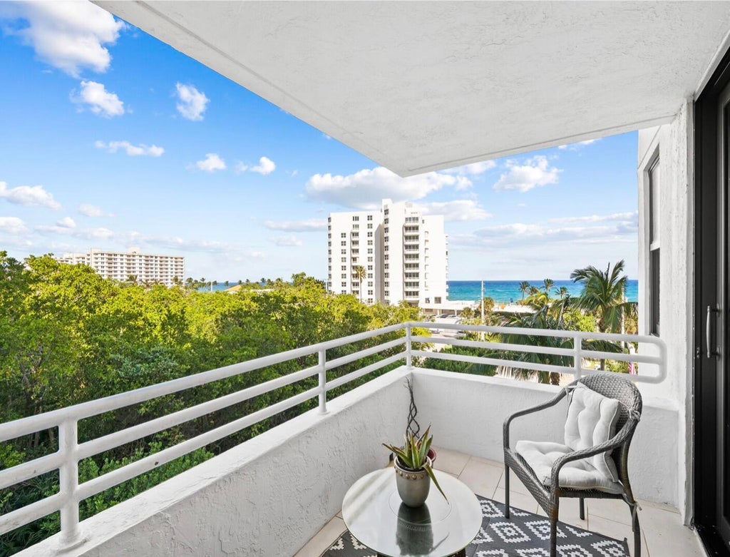 Photo of 3450 S Ocean Boulevard #505, Highland Beach, FL 33487 (MLS # B26011824)