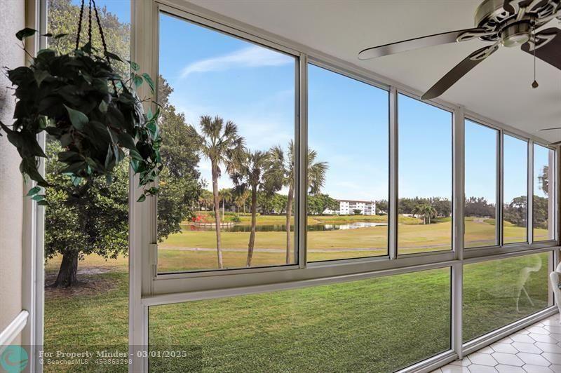 DRASTIC PRICE REDUCTION FOR QUICK SALE! STEP INTO TRANQUIL ELEGANCE.. SPOTLESS RENOVATED 2/2 WITH SPECTACULAR GOLF & WATER VIEWS! IMPACT WINDOWS & FRONT DOOR! REMODELED KITCHEN W/ GRANITE COUNTERS & MATCHING BACKSPLASH. EAT IN BREAKFAST BAR WITH STORAGE! OFFERED FURNISHED WITH BROYHILL ALL WOOD FURNITURE. 2 WALK-IN SHOWERS W/ OPULENT VANITES & ACCESSORIES. CLOSET SYSTEMS KEEP YOUR BELONGINGS TIDY! WYNMOOR HAS AN ACTIVE CLUBHOUSE W/ CLUBS AND CLASSES GALORE! AMENITIES INCLUDE FULL GYM, 19 HEATED POOLS, PICKLEBALL,TENNIS, 18 HOLE EXECUTIVE GOLF COURSE, DANCE VENUES, WATER FITNESS, KAREOKE, BBQ STATIONS, RESISTENCE POOL, BILLIARDS, BOCCE BALL AND MUCH MORE! SHUTTLE BUSES INSIDE & OUT. WYNMOOR IS A GATED COMMUNITY W/ 24 HR SECURITY. THIS IS AN AWESOME COMMUNITY! COME ENJOY THE FUN IN THE SUN!