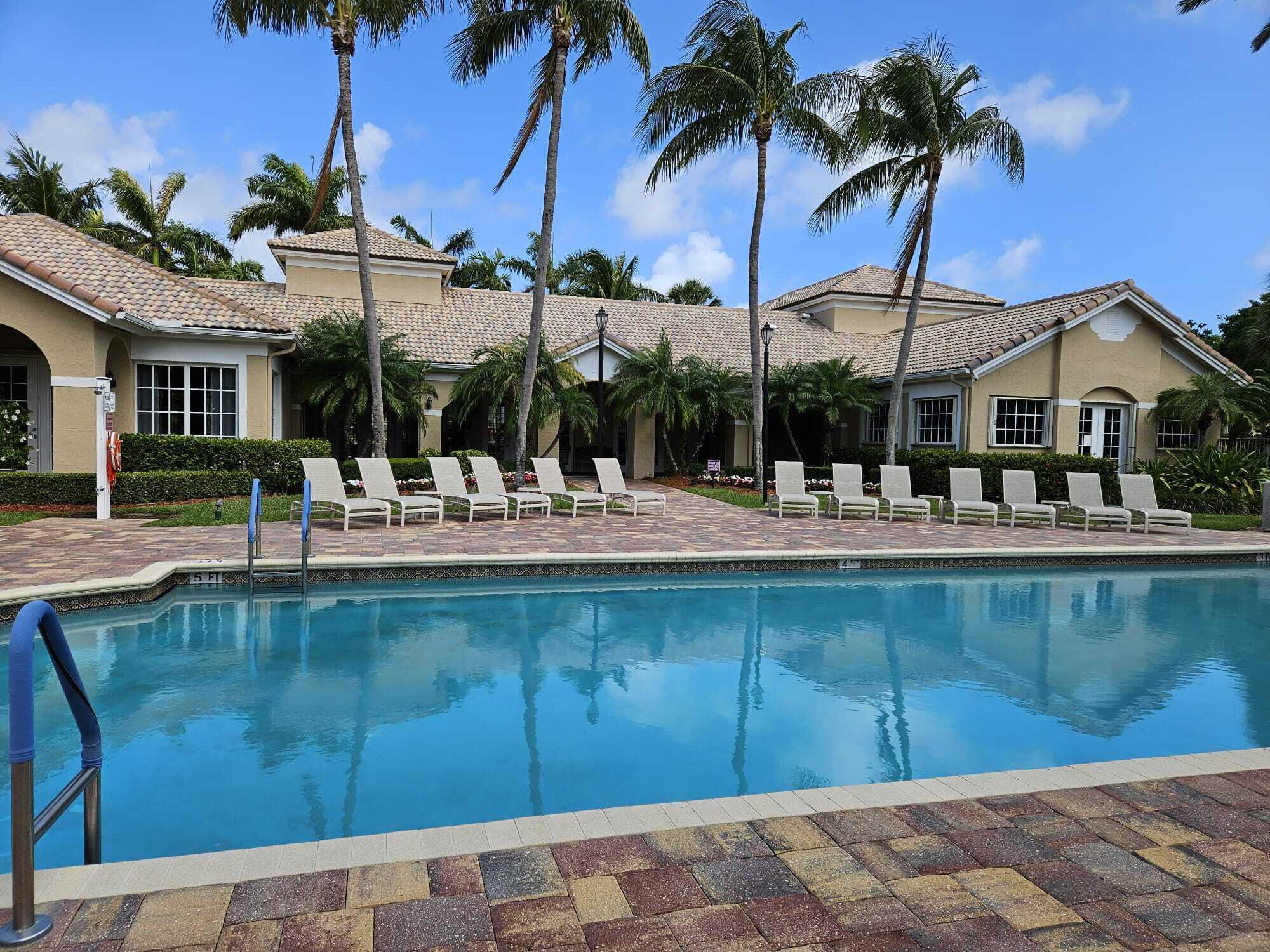 Amazing opportunity for your winter getaway! Available October through January for $2,500 per month, this beautifully furnished first-floor condo at Lighthouse Cove offers the perfect blend of comfort and convenience--no need for stairs or elevators. Enjoy a spacious bedroom with a king-size bed and TVs in both the bedroom and living room. The unit features an inside washer and dryer and is located in the closest building to the resort-style amenities. The community boasts a heated pool, fitness center, tennis, clubhouse --ideal for relaxing or entertaining.  A true vacation feel, you'll be moments from beaches, the iconic Jupiter Lighthouse, beautiful parks, and the area's best restaurants and shopping. Super convenient location - 2 min walk to Publix shopping center and so much more!!!