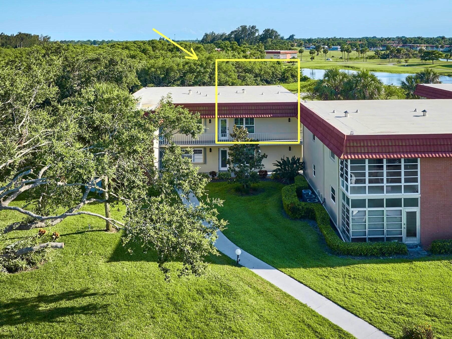 Turnkey 2nd Fl /2BR/2BA Condo /GOLF & WATER VIEWS. Welcome to Vista Royale, a vibrant 55+ community where winding roads, fountained ponds, lush tropical landscaping & mature oaks welcome you. FURNISHED as pictured. Step onto your private enclosed lanai with wall-to-wall IMPACT WINDOWS & take in sweeping views of the golf course, ponds, & natural landscape boasting many species of birds & wildlife living in their natural habitat. Whether you're seeking a seasonal retreat, a full-time residence, or a smart income-producing rental, this move-in-ready home checks all the boxes. Updated interiors & Finishes! FEATURES: 2025 Prof'y painted, 2022: Granite CTs, Collagen Drinking Water System. 2020 ROOF! Encl'd Lanai w/walls of IMPACT WINDOWS. VINYL PLANK FLR, PLANTATION SHUTTERS. SEE VIDEO!!