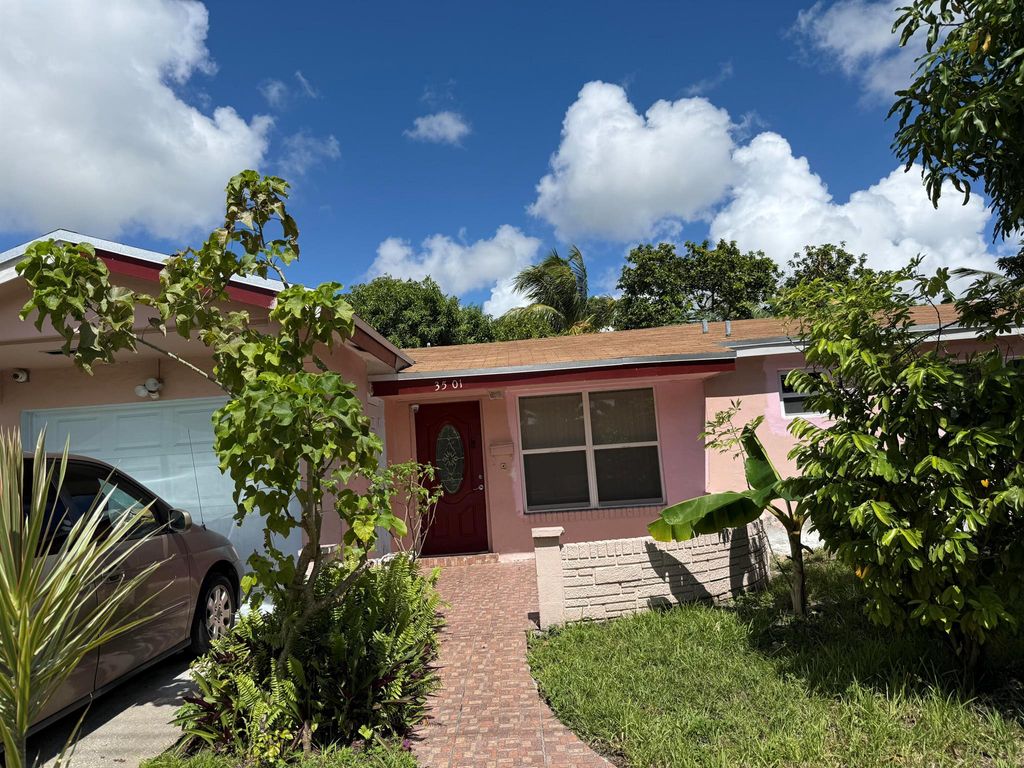Photo of 3501 NW 32nd Street, Lauderdale Lakes, FL 33309 (MLS # R11133955)
