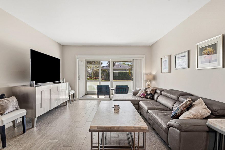 Experience the ultimate Delray Beach lifestyle in this stunningly renovated, move-in-ready 55+ condo. Designed for effortless, low-maintenance living, this bright and modern home puts you minutes away from the vibrant energy of Atlantic Avenue and the beach. Residents enjoy premium resort-style amenities, including a social clubhouse, a sparkling pool, a fully equipped gym, and a game room. For those who love the outdoors, the community features scenic walking trails and a private dock by the canal--perfect for peaceful mornings by the water. Whether you're looking for a quiet retreat or an active social life, this turn-key residence offers the perfect Florida escape. Schedule through Showing time.