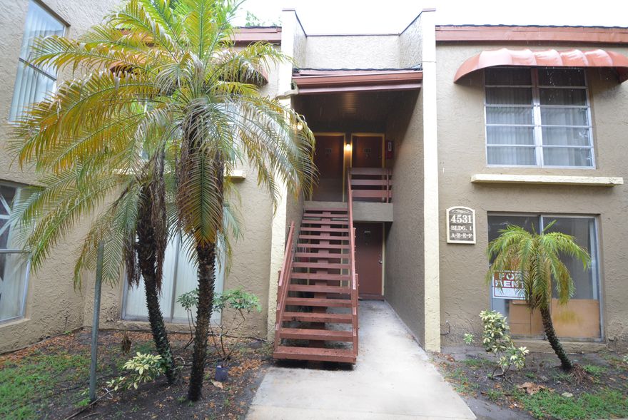 INVESTMENT OPPORTUNITY!  A 3 bed/2bath condo in an investment friendly condominium complex.  Rent right away! Current monthly rental rates range from $2,300-$2,500. Unit needs a little TLC, mainly paint and replacement of the laminate flooring.  The special assessment for a $5 million project to include full replacement of parking lots, pavement, exterior paint, pool, awnings, re-pipe main water lines, exterior stairway repairs/replacement, exterior electrical panels/closets, new gutters, drainage, landscaping & sidewalks, termite treatment, and security HAS BEEN PAID IN FULLl.  Amenities in this pet-friendly community include pool, exercise room, clubhouse and playground.  Only minutes from the turnpike, shopping and dining.