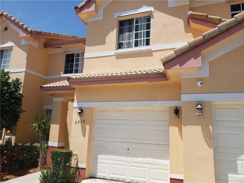 MIRAMAR FL- RENTAL----"MONTEGO BAY"--------GATED COMPLEX WITH COMMUNITY POOL--------TOT LOT------------ 3 BEDROOMS ALL ON 2ND FLOOR---------- 2.5 BATHS----------ONE CAR GARAGE--------WOOD FLOORS----------- ALL APPLIANCES WITH WASHER AND DRYER---------1ST,----- LAST----- AND SECURITY REQUIRED WITH CREDIT REPORT MIN 650 SCORE ------- BACKGROUND CHECK-------LOCATED IN THE HEART OF MIRAMAR-----MINUTES FROM ALL MAJOR ROADS---- SHOPPING,----- PARKS------ SCHOOLS,------ RESTAURANTS---MALLS---AIRPORTS ---ENTERTAINMENT VENUES---------CASINOS-----AND THE BEACHES-----NO HOA APPROVAL REQUIRED-- ----------TENANT PAYS ALL UTILITIES-----------SORRY NO PETS---------NO SMOKERS-----EASY TO SHOW