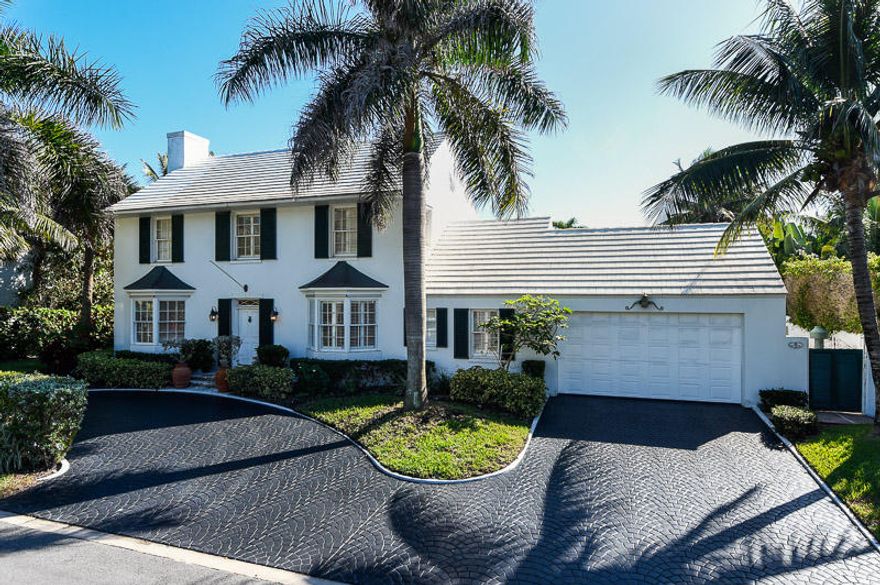 Gracious two story Bermuda in Estate Section one house from the ocean. Large bedrooms, spacious garden for entertaining poolside. First time on the market in twenty years.