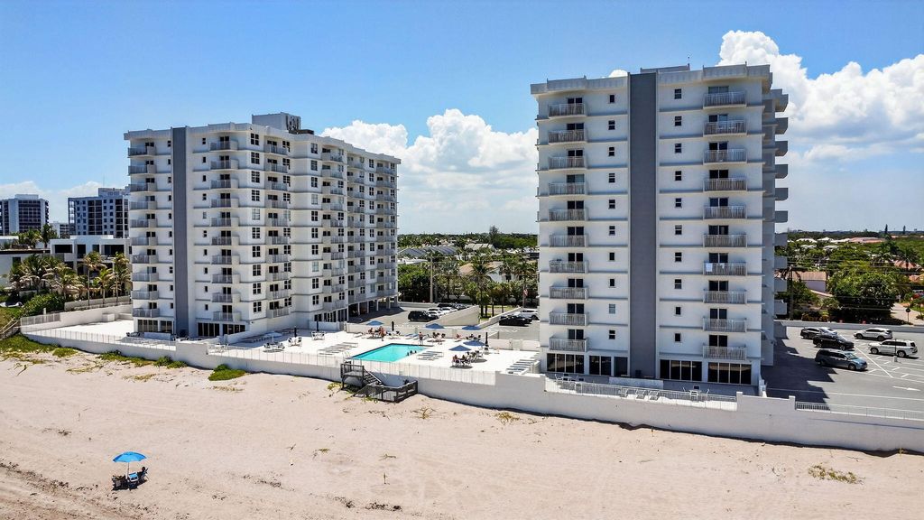 Photo of 4511 S Ocean Boulevard #701, Highland Beach, FL 33487 (MLS # R11161695)
