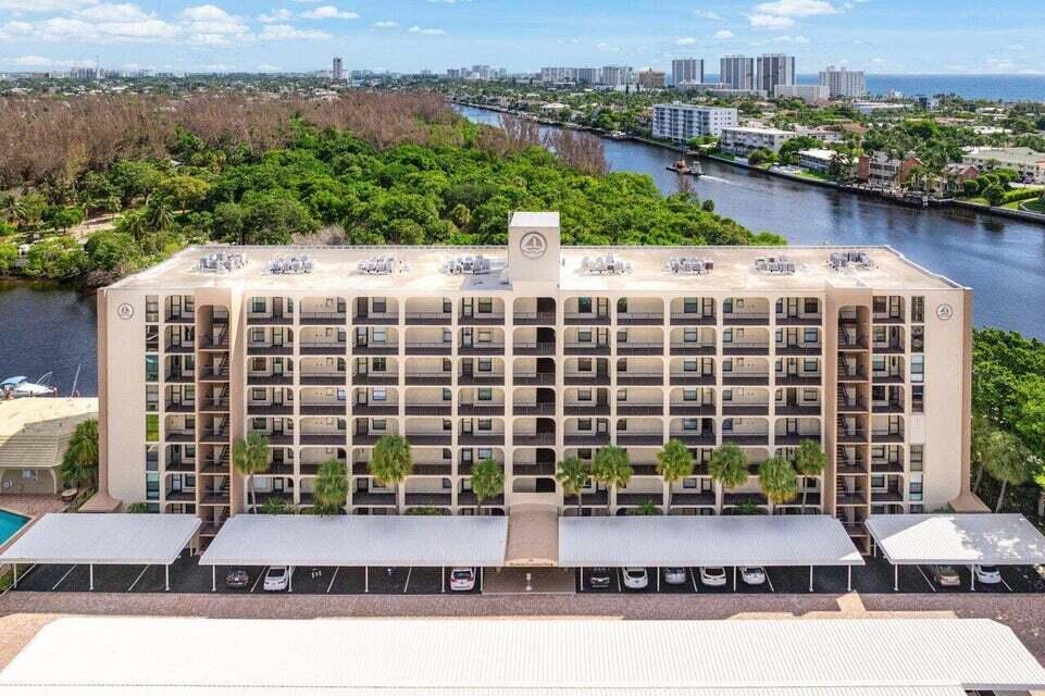 WATER VIEWS! INTRACOASTAL, RIVER & DEERFIELD ISLAND PARK RIGHT OUT YOUR LIVING ROOM. ENJOY THE FRESH AIR, WARM BREEZES & THE BEAUTIFUL TROPICAL BEACHES OF SOUTH FLORIDA. IN UNIT WASHER/DRYER, NEW IMPACT WINDOWS & DOORS, NEWER HOT WATER HEATER, 2020 A/C, UPDATED BATHS, & KITCHEN, BALCONY & WOOD LOOK TILE THRU OUT ARE JUST A FEW OF THE HIGHLIGHTS IN THIS BEAUTIFUL CONDO. COMMUNITY AMENITIES INCLUDE BOAT MOORAGE (WHEN AVAILABLE), ASSIGNED COVERED PARKING, SPARKLING HEATED POOL, GRILLING AREA, CLUBHOUSE, FITNESS GYM & PLENTY OF ACTIVITIES. CROSS THE BRIDGE & ONLY A FEW BLOCKS TO THE BEACH. SHOPPING, RESTAURANTS, GROCERY & DRUGSTORES ALL NEARBY & WALKABLE. NEXT DOOR TO SULLIVAN PARK W/ FREEDOM BOAT CLUB, SPLASH PAD, PLAYGROUND, FISHING & KAYAK RENTALS.