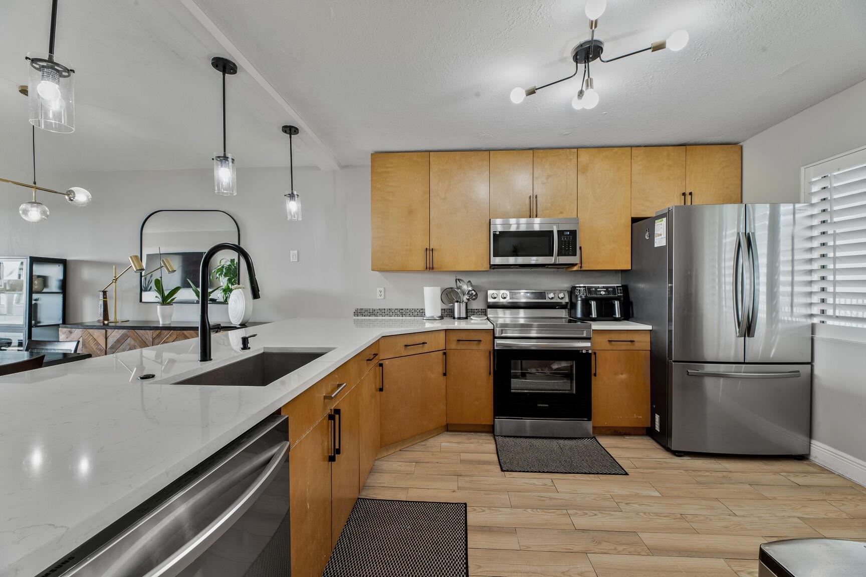 Welcome to this bright and spacious 1350 sqft 2-bed, 2-bath condo, offering comfort, convenience, and a clean, well-maintained interior that’s ready for immediate move-in. This generously sized unit features an open-concept layout, huge primary bedroom, spacious eat-in kitchen with lots of counter space, large windows for natural light, ample walk-in closet space, and laundry room with additional storage space. Bonus enclosed Florida room can be used as a home office or converted to 3rd bedroom.
Well maintained gated community, with two pools, tennis court, and freshly painted building. Save on monthly bills since maintenance fees include water, basic cable, internet, and trash. This condo offers everything you need in a prime location close to shopping, dining, and major highways.