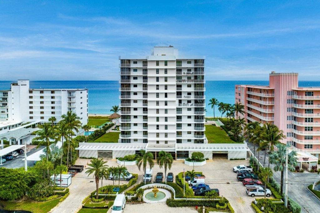 Photo of 2917 S Ocean Boulevard #304, Highland Beach, FL 33487 (MLS # R11085340)