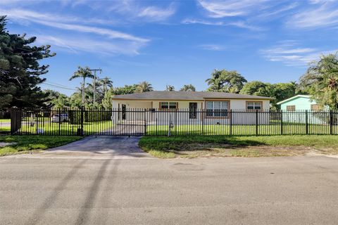 A home in North Miami