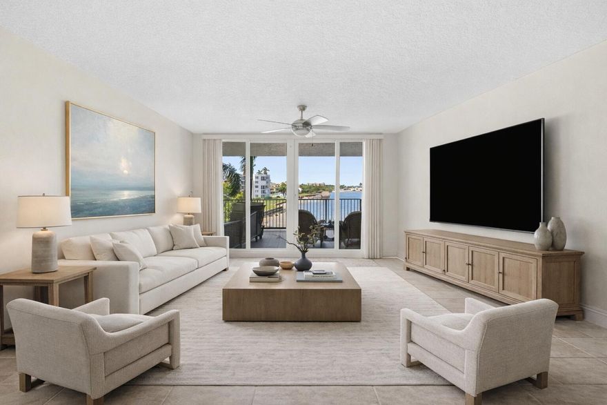 Must see Intracoastal condo with endless water views from both bedrooms, living room, kitchen, and oversized deck. This home comes with two garage parking spaces, which is rare and one of them is adjacent to the electric charging station. This boutique community features coastal living at its finest. Heated pool and spa, fitness center, barbecues, clubroom all located waterfront. This is a hidden gem in Boynton Beach with million dollar views. This building is the newest on the Intracoastal built in 2012 and an association that has Excellent financials and reserves. Conveniently located to shopping, dining and entertainment. 10 minutes from Historic downtown Lake Worth and 15 minutes from Atlantic Avenue.