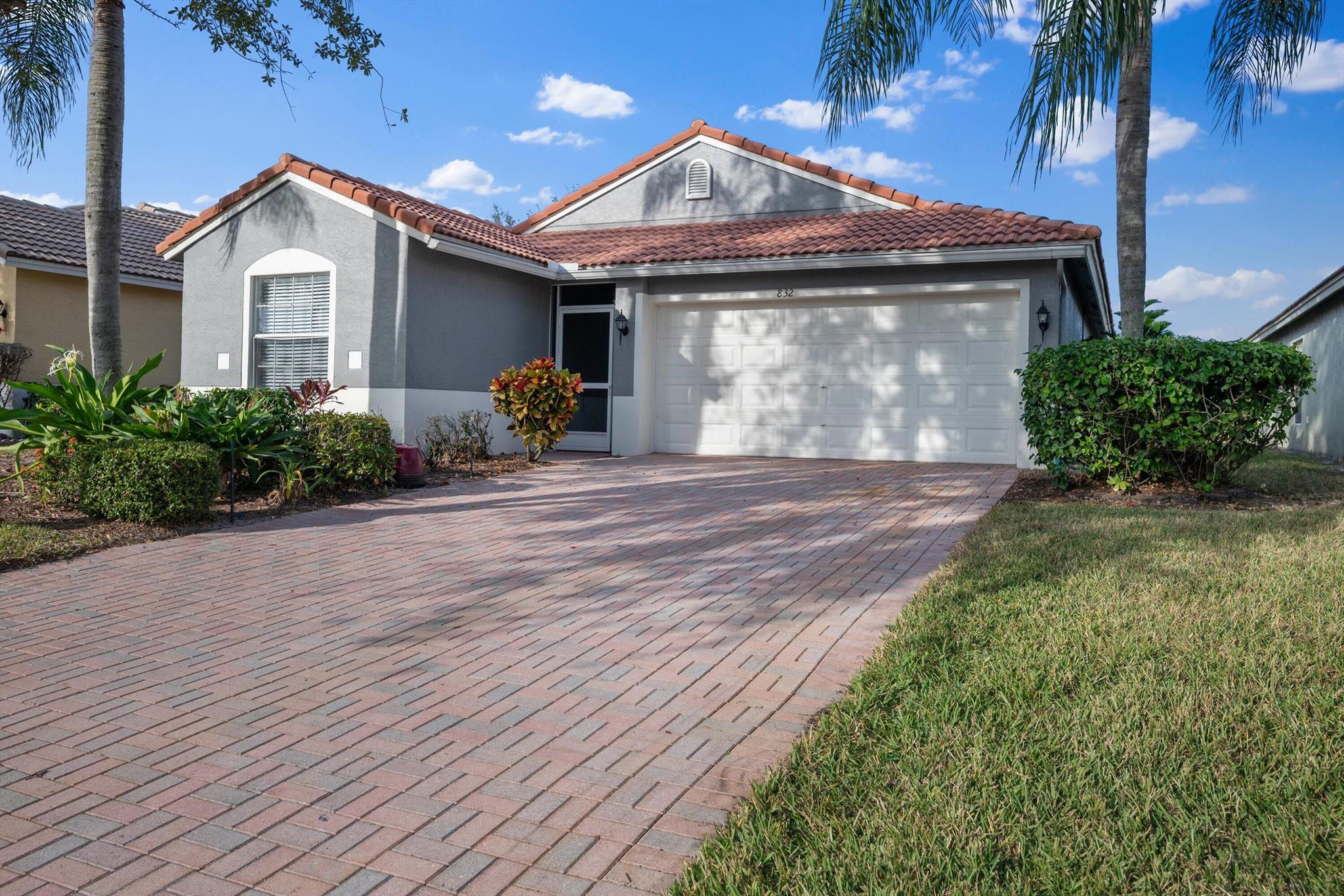 Discover this beautifully updated 3-bedroom, 2-bath, 2-car garage solid CBS home in the prestigious St. James Golf Club community. This stylish, turn-key home offers a spacious split open floor plan with formal dining and living rooms, perfect for entertaining. The kitchen features granite countertops, a backsplash, and stainless steel appliances. The primary suite boasts his-and-her walk-in closets and a fully remodeled master bath complete with a personal sauna. Additional features include granite vanity countertops in the bathrooms, laminate floors, and tile flooring throughout the living area, and a freshly painted exterior. Relax on the covered patio while enjoying stunning golf course views overlooking the 15th fairway.