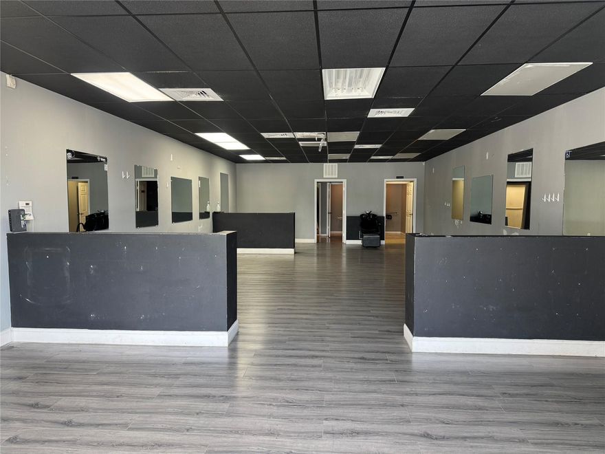 Turn-key salon suite now available in Port St. Lucie!
Designed with built-in styling stations, mirrors, and a clean, functional layout, this space is ideal for hair stylists, colorists, or beauty professionals looking to grow or relocate their business. Located in a busy plaza with excellent visibility and steady foot traffic, this suite is ready for you to create a welcoming, modern salon environment for your clients.