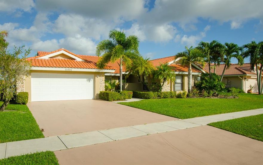 This home comes FULLY FURNISHED and has all the amenities you'd be looking for. The house is very spacious and features an open concept living area which allows for lots of natural light. home theater 92'' TV Projector in living room, and TV in every room. The home is also located in the heart of West Boca, not too far away from major shopping centers, the turnpike, and the county park! Don't miss out on this incredible home where you can sit by the private pool, enjoy the lake view and simply feel like you are home. Pool & Lawn service included in rent.