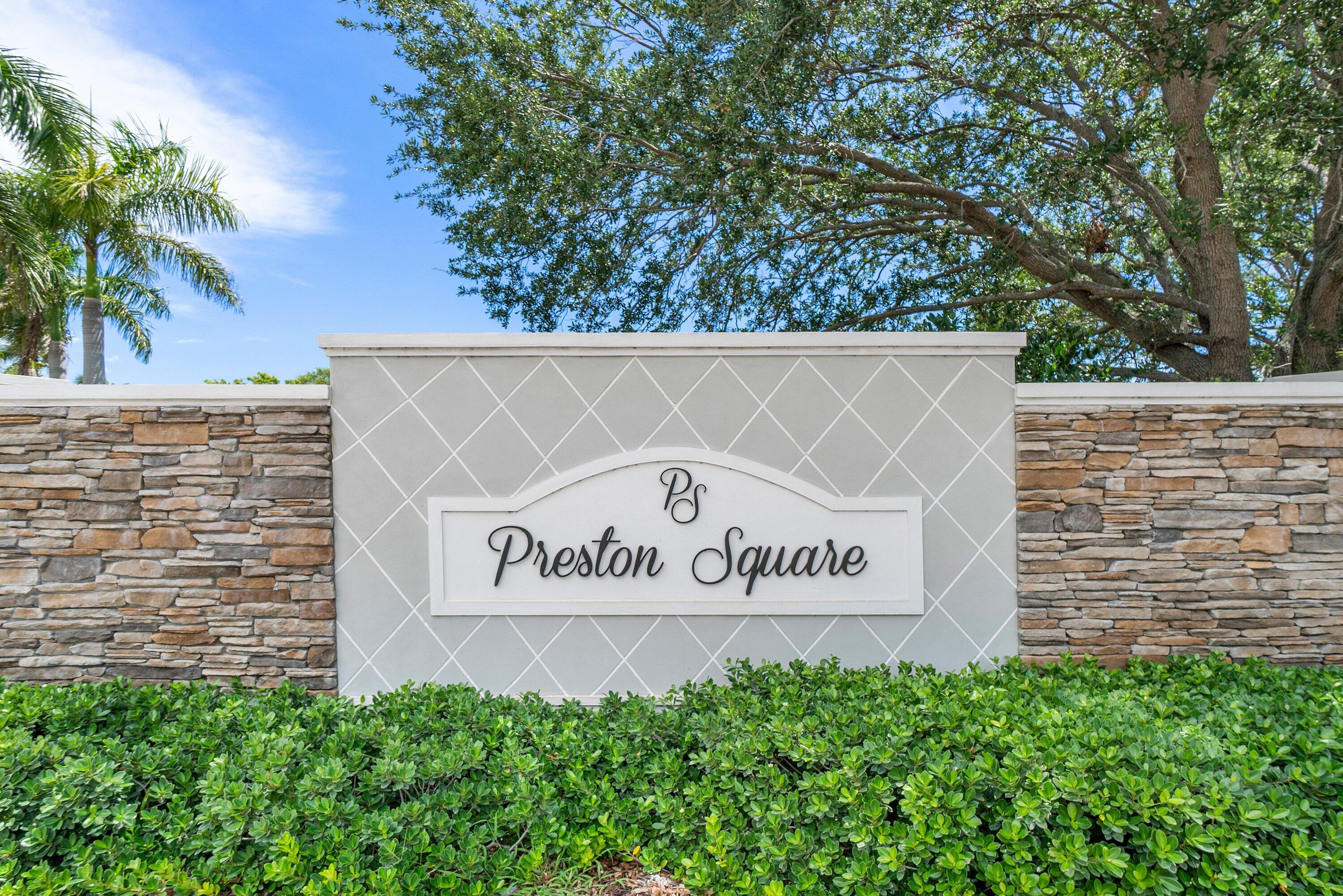 PRESTON SQUARE - Residential