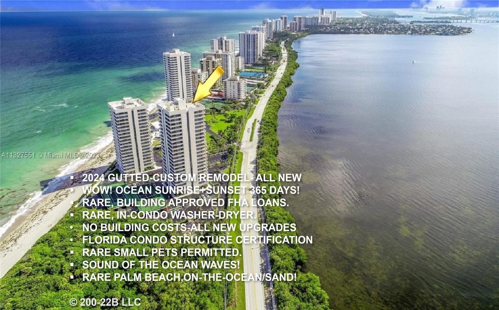 Photo of 5550 N Ocean Drive #22b, Singer Island, FL 33404 (MLS # R11115281)