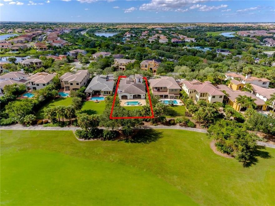 Rarely available, WCI built, former model home (Desoto) w/ a courtyard entrance on highly-coveted Wisteria Ave in Parkland Golf & Country Club. Come see this beautiful home on a large fenced lot w/ amazing golf course views of the 1st Fairway & an inviting swimming pool w/ raised spa hot tub. Featuring a total of 4 beds, 3 full + 2 half baths. The main home is all on one level & has 3 bedrooms, 2 full bathrooms, & 2 half baths (one is a powder room & one is a cabana bath). There is also a completely detached 1/1 guest suite above one of the garages. Home has been impeccably maintained. Spacious master suite w/ a large walk-in closet. Beautiful chiseled edge marble flooring in the living areas & kitchen. Large screened patio w/ wood-burning fireplace & amazing golf course views. A must see!