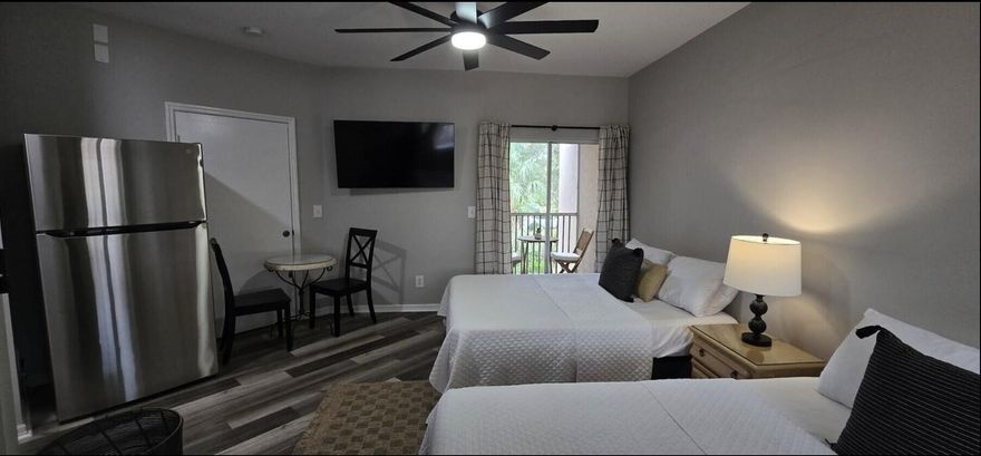 This is a 6 month max rental - Month to month unit. Seasonal rental.This lovely turn key rental has everything you need for a comfortable vacation or short term living situation. All dishes, utensils, linens, furniture provided, all you do is show up!You  will be close to I95, the Mets Spring Training, 14 screen movie theater, and lots of shopping & restaurants. There are several great beaches within 20 minutes. Perfect for work or play. 2 beautiful PGA golf courses, close to PGA Golf Club. Renter will have use of the Island Club and resort style pool.