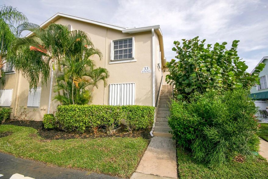 Welcome to 619 Waterside Drive, a refined 2-bedroom, 2-bath townhouse nestled in the gated community of Waterside Village in charming Hypoluxo, Florida. This renovated and fully furnished apartment is the perfect space to get the South Florida coastal lifestyle since it is only 5 minutes from the beach. As part of Waterside Village, you enjoy access to well-maintained common areas, including a community pool and tennis courts, perfect for those who prefer amenity-rich, low-maintenance living.