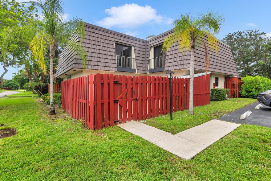 Beautifully updated 2/2.5 unit located conveniently across from the Jupiter Medical Center. Be the first to live in this gorgeous unit with new tile floors, brand new kitchen with new kitchen cabinets and quartz counter tops and new appliances. Upstairs both bathrooms have been updated. No carpet in this unit. Enjoy the privacy of the patio. Located in the heart of Jupiter, a short distance from shops, restaurants and Jupiter's lovely beaches.