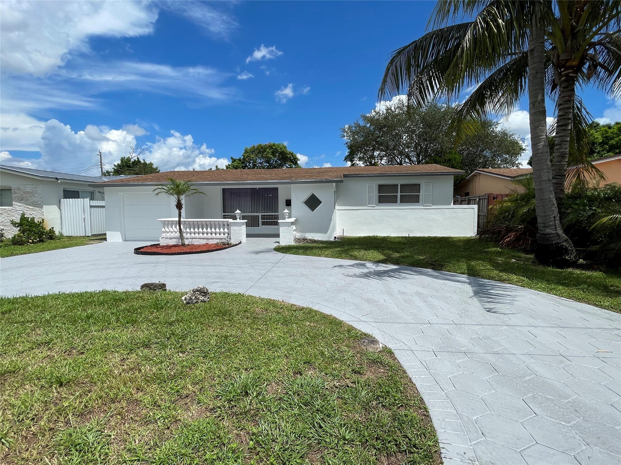 Beautiful Oversized 5 Bedroom 2 Bathroom Plus Office Ready for Move In. 2019 Roof. Property Features Custom European Designer Style Kitchen with Granite Countertops and Stainless Steel Appliances, Custom Cabinets for Extra Storage. Extra Office space and enclosed Florida Room perfect for entertaining. Laundry Room. Screened-in enclosed Patio. Fenced back yard. Oversized driveway. Property ready for move in. Excellent location close to major highways , transportation, shopping , dining and entertainment.