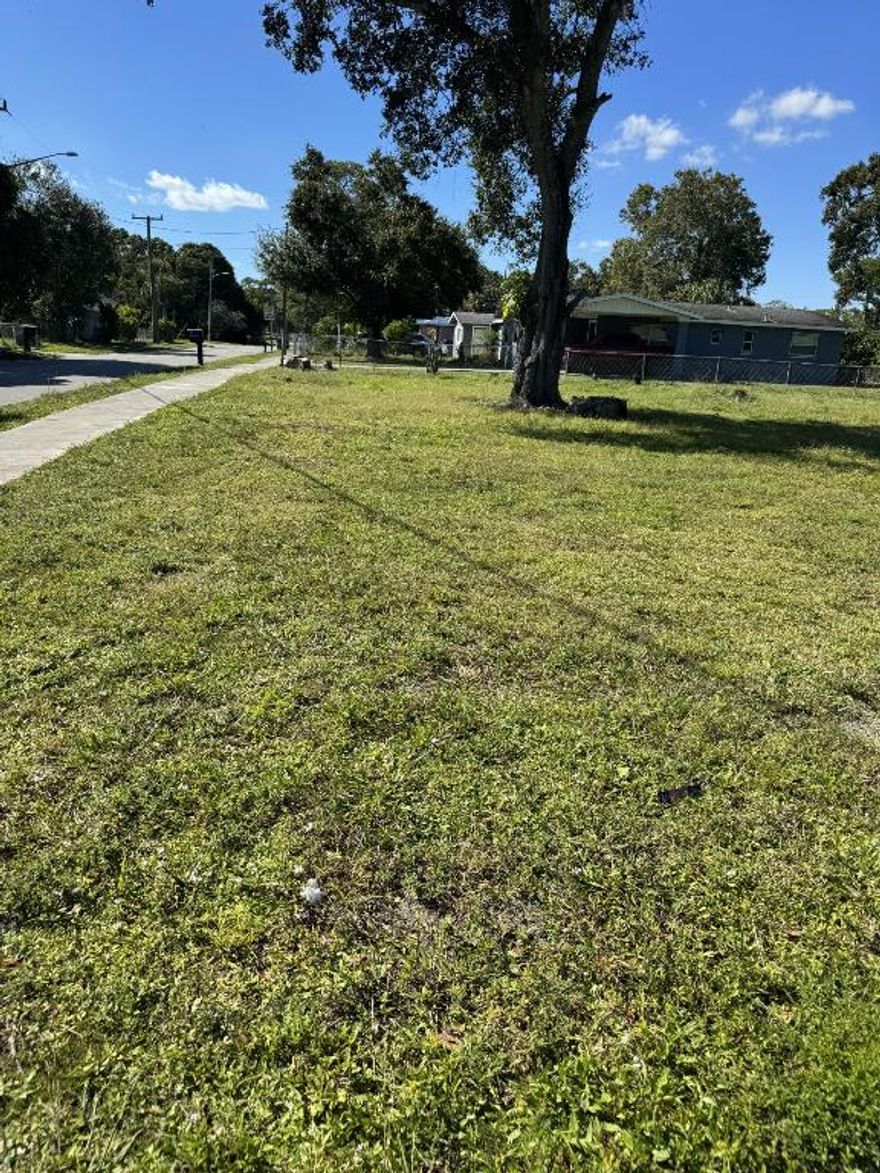 LARGE EMPTY LOT .68 ACRE, CAN BE SPLIT INTO 3 DIFFERENT PARCELS WITH ZONING DEPT. APPROVAL.  LOT IS CLEARED AND READY TO BUILD ON. IT IS LOCATED IN A RESIDENTIAL AREA NEAR RESTAURANTS AND OTHER BUSINESSES. BRING YOUR BUILDER AND START THE HOME OF YOUR DREAMS.