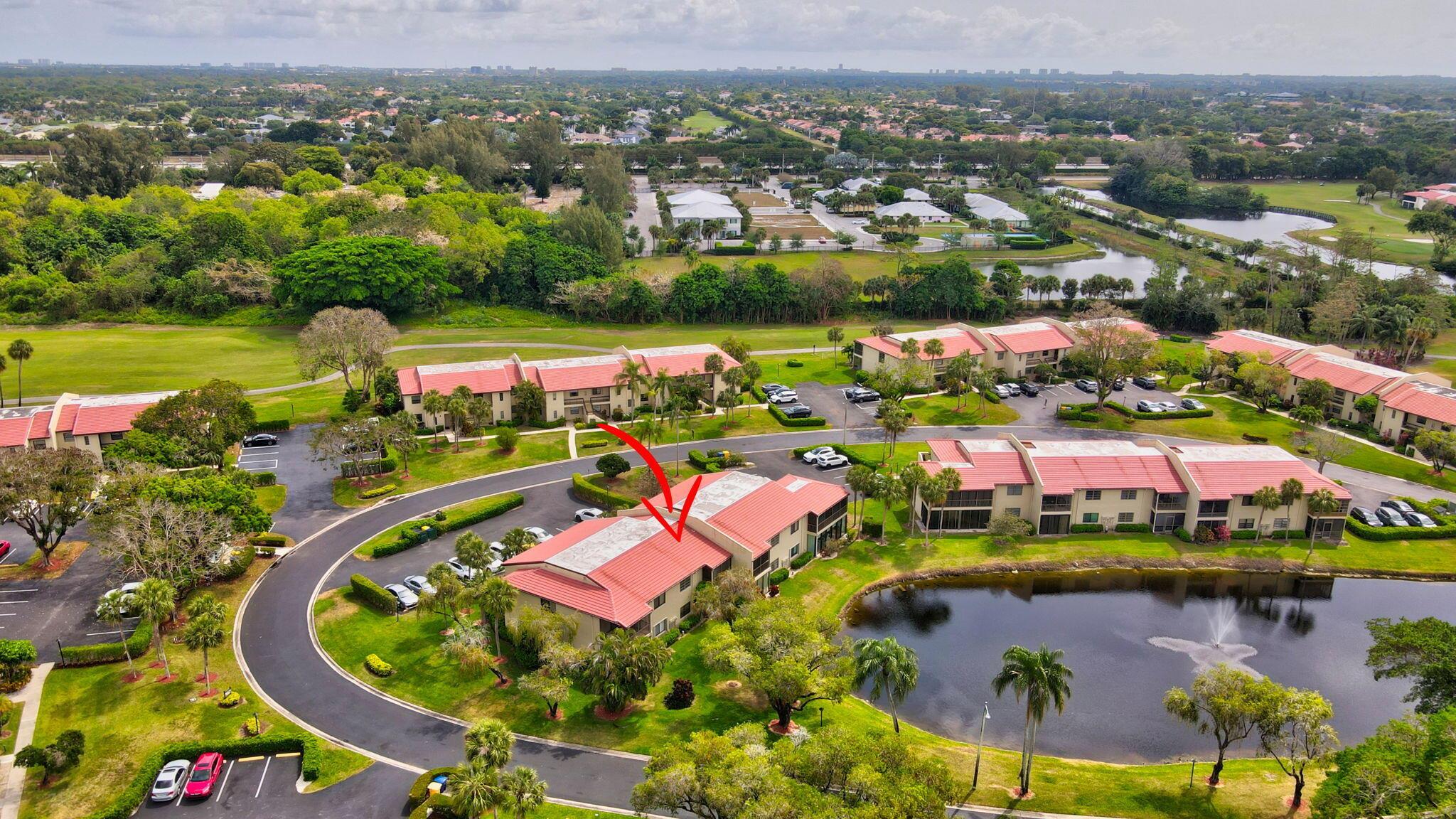 Welcome to Fairways of Boca Lago. A 55+ active community. Spacious 2 bedroom, 2 bath corner unit. This second floor condo has been upgraded and offers beautiful lake-views, abundance of natural light, spacious rooms, fully furnished and is available for the Season from December 2025- March/April 2026. Direct lake-views from the enclosed rear lanai, beautiful upgrades and tons of closet space! Wonderful landscaped community, two heated pools, well-kept golf and tennis course, clubhouse and man-gated private community. All centrally located in the heart of Boca. Nearby local shops, restaurants, 6 miles to the beach, 5 miles to downtown Mizner Park, 5 min drive to Boca Town Center Mall and shops, close to major highways, grocery stores and multiple plazas nearby. Call today for more info!