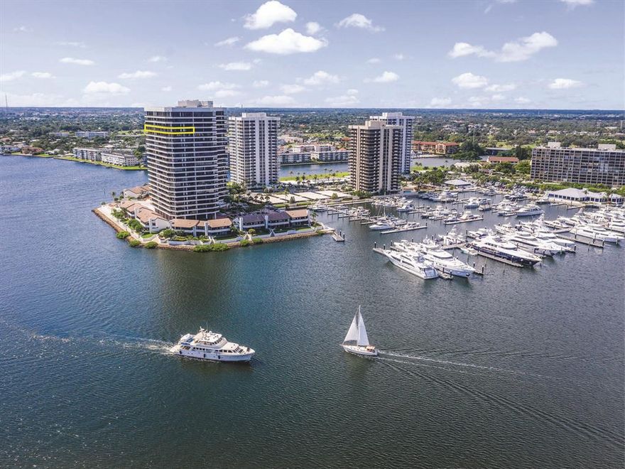 Wow! This stunning and rarely available combined double unit in one of the most exclusive buildings in Palm Beach county on the 20th floor at Lake Pointe Tower, has over 7,900 SF and features unmatched spectacular Ocean and Intracoastal water views from every room! Enjoy breathtaking views on this wrap around balcony all year long! Watch the sunrise over the preserved land of John D. MacArthur Park, as well as the blue sparkling waters of the Atlantic where boat watching will become your new favorite past time. This unit includes marble floors, crown molding, 2 fireplaces, 5 beautiful private bedrooms with ensuite baths, plus 2 half baths, as well as an exquisite entertaining area.