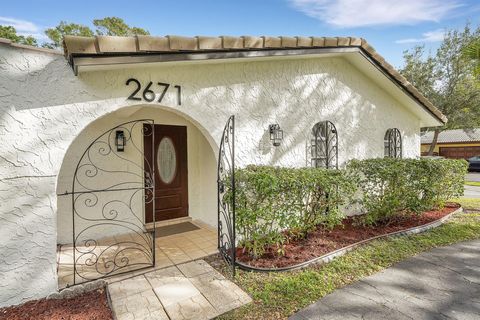 A home in Coral Springs