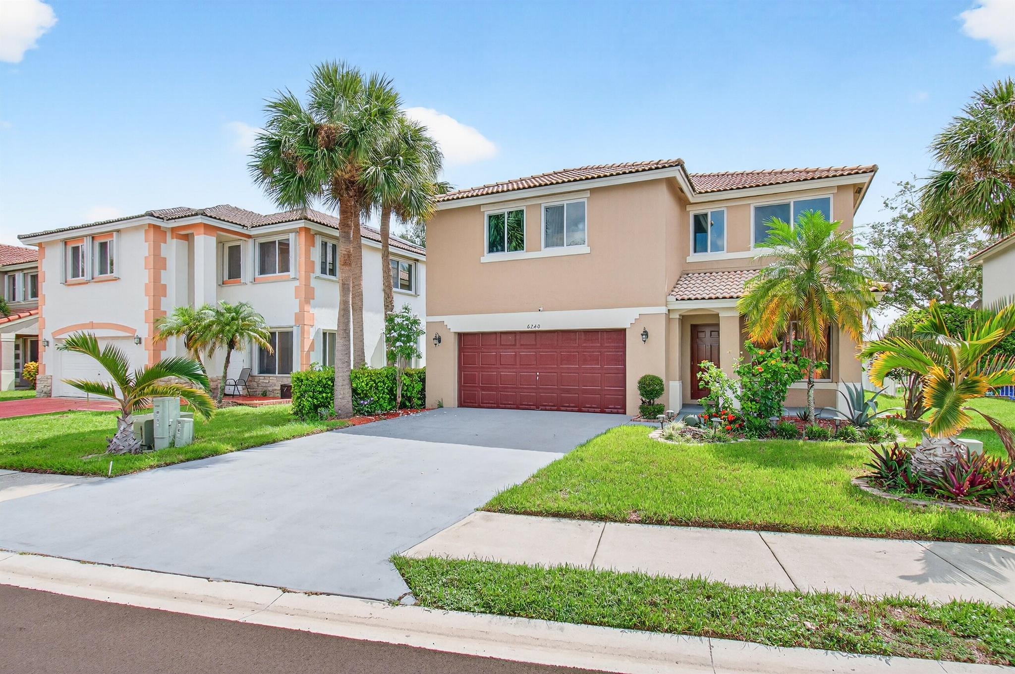 Welcome to this sensational waterfront residence in the desirable Cocobay community with LOW HOA! This 4-bedroom, 3-bath plus loft home offers nearly 3,000 sq. ft. of living space. Home offers an open floor plan with 18' ceilings and neutral tile. The oversized living and dining rooms flow into a renovated chef's kitchen with stainless steel appliances, granite counters, glass backsplash, 38'' cabinets, and a large center island. Enjoy casual dining in the sunny breakfast nook or movie nights in the spacious family room. The downstairs bedroom is ideal for guests or in-laws. Upstairs, the primary suite impresses with an XL walk-in closet and spa-style bath with soaking tub and shower. Impact windows upstairs and a Whirlpool washer/dryer add convenience.