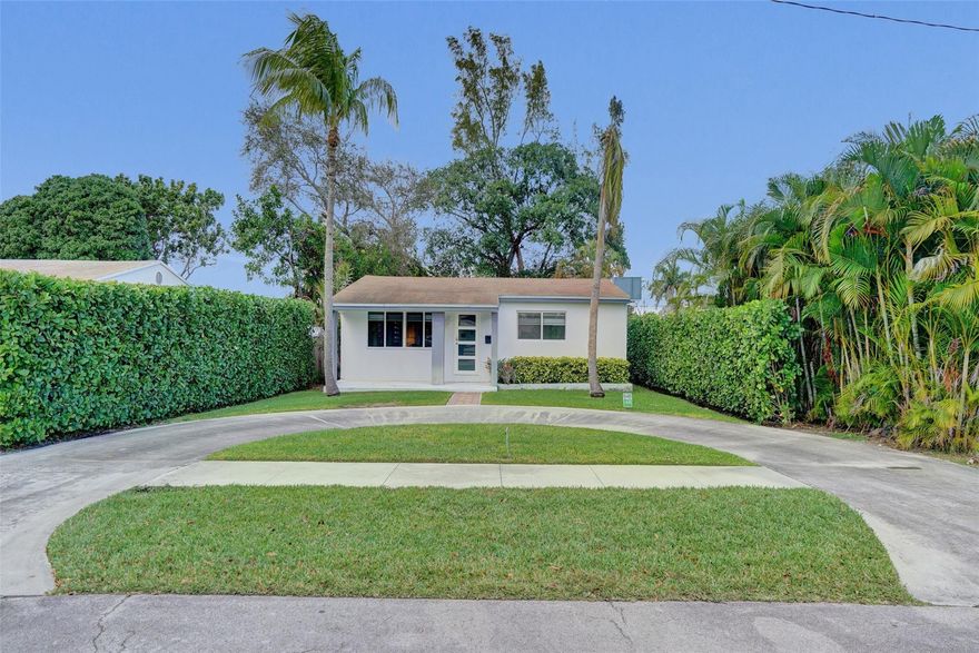 Live in style in the heart of East Hollywood! This beautifully appointed 2-bedroom, 2-bath single-family home is luxuriously fully furnished and move-in ready. Featuring a bright open layout, designer finishes, modern kitchen with stainless steel appliances, spacious bedrooms, spa-inspired baths, and elegant décor throughout. Enjoy private outdoor space perfect for relaxing. Ideally located just minutes to the airport, vibrant Downtown Hollywood dining and shopping, and the beach. Turnkey comfort, prime location, and effortless living—schedule your private tour today.  Remarkably maintained. NO HOA.  Call listing agent to schedule your tour.