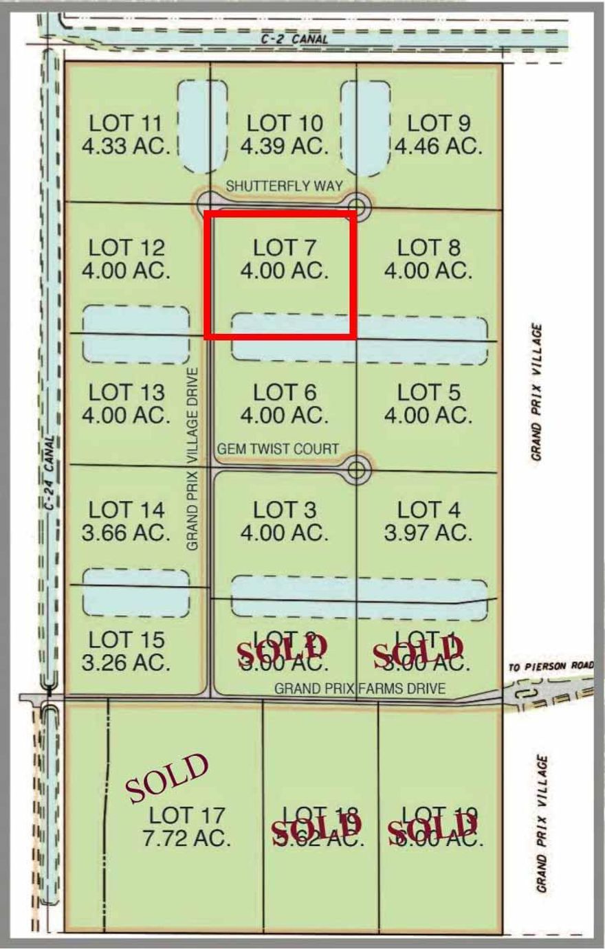 Prime location next to the Winter Equestrian Festival, ready to build your dream equestrian facility.  One of the few remaining lots available in Grand Prix Village South.
