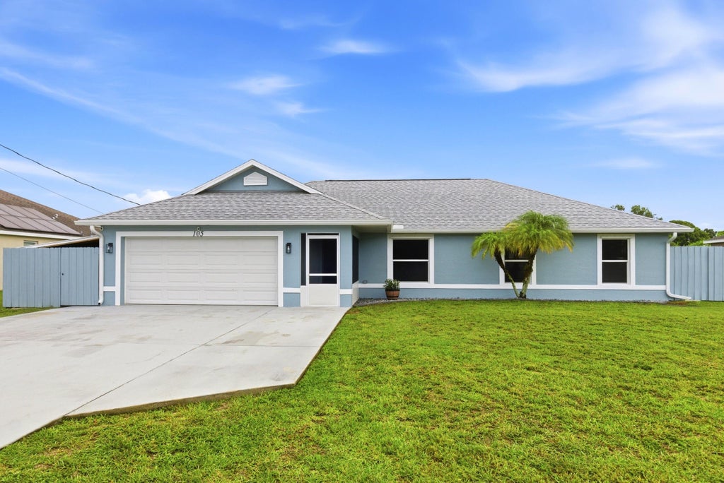 Photo of 105 SW Glenwood Drive, Port Saint Lucie, FL 34984 (MLS # B26039826)