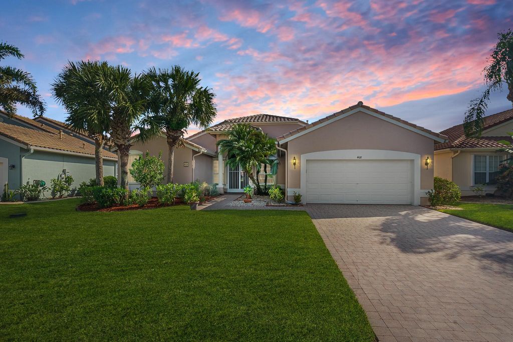 Photo of 468 NW Blue Lake Drive, Port Saint Lucie, FL 34986 (MLS # R11145598)