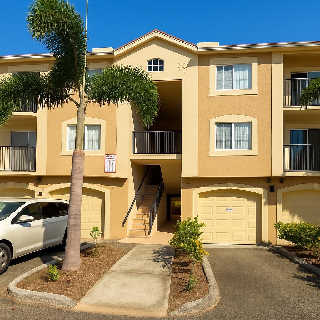 BEAUTIFUL TOP FLOOR 3 BEDROOM CONDO WITH A WATER VIEW. BRIGHT AND OPEN FLOOR PLAN. GATED COMMUNITY. WATER INCLUDED! POOL, CLUBHOUSE, BASKETBALL COURTS, WALKING ACCESS TO PUBLIX AND RESTAURANTS. A MUST SEE!