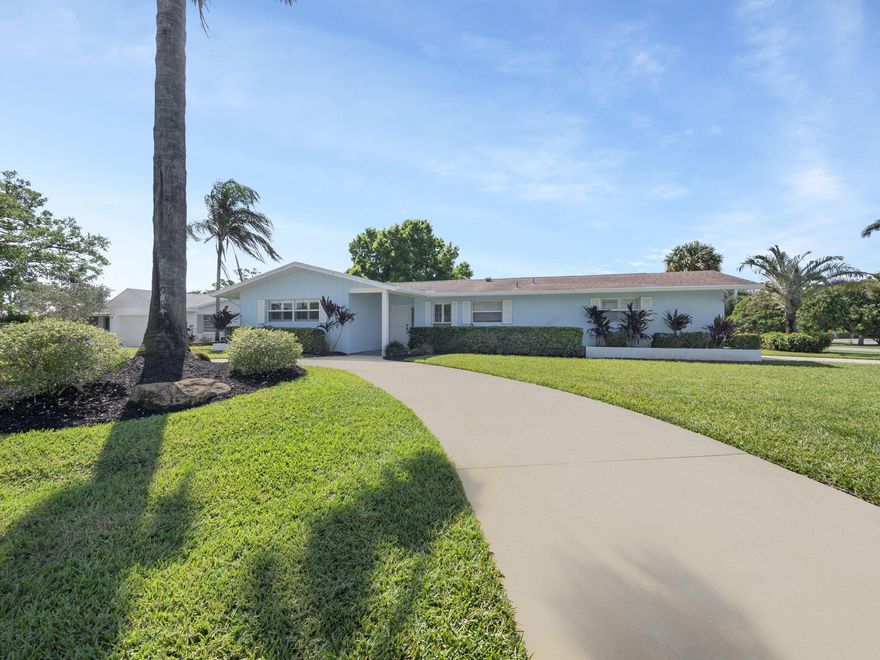 RARE FIND WATERFRONT UNDER 1mm on gorgeous corner lot with the potential to build a pool and a guesthouse! NOT IN THE HOA ! No mangroves, solid concrete seawall, 3/2/2 CBS home is quaint and charming with stunning terrazzo floors. All new impact windows and doors. North River Shores has a community boat ramp, parks throughout the neighborhood, A rated school district, playground, sidewalks , 20 minutes to open water and only minutes to shopping, beaches and downtown Stuart You will love living here :) Endless possibilities only limited to your imagination.