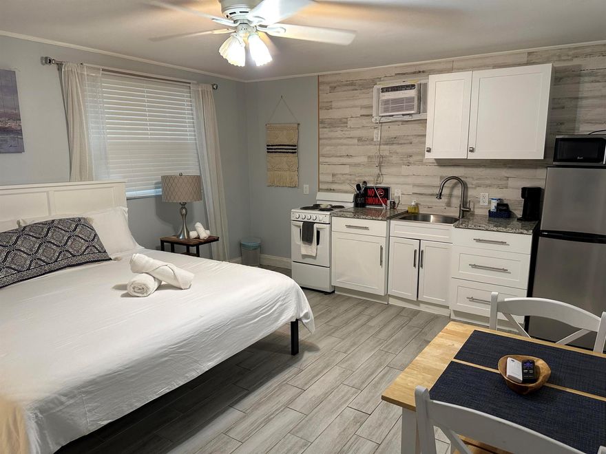 Furnished studio in one of Singer Island's premier buildings close to shops and restaurants.Whether you're entertaining friends, hosting family, or simply relaxing, this property offers a perfect blend of comfort, luxury, and beach living.Laundry facility on premises.