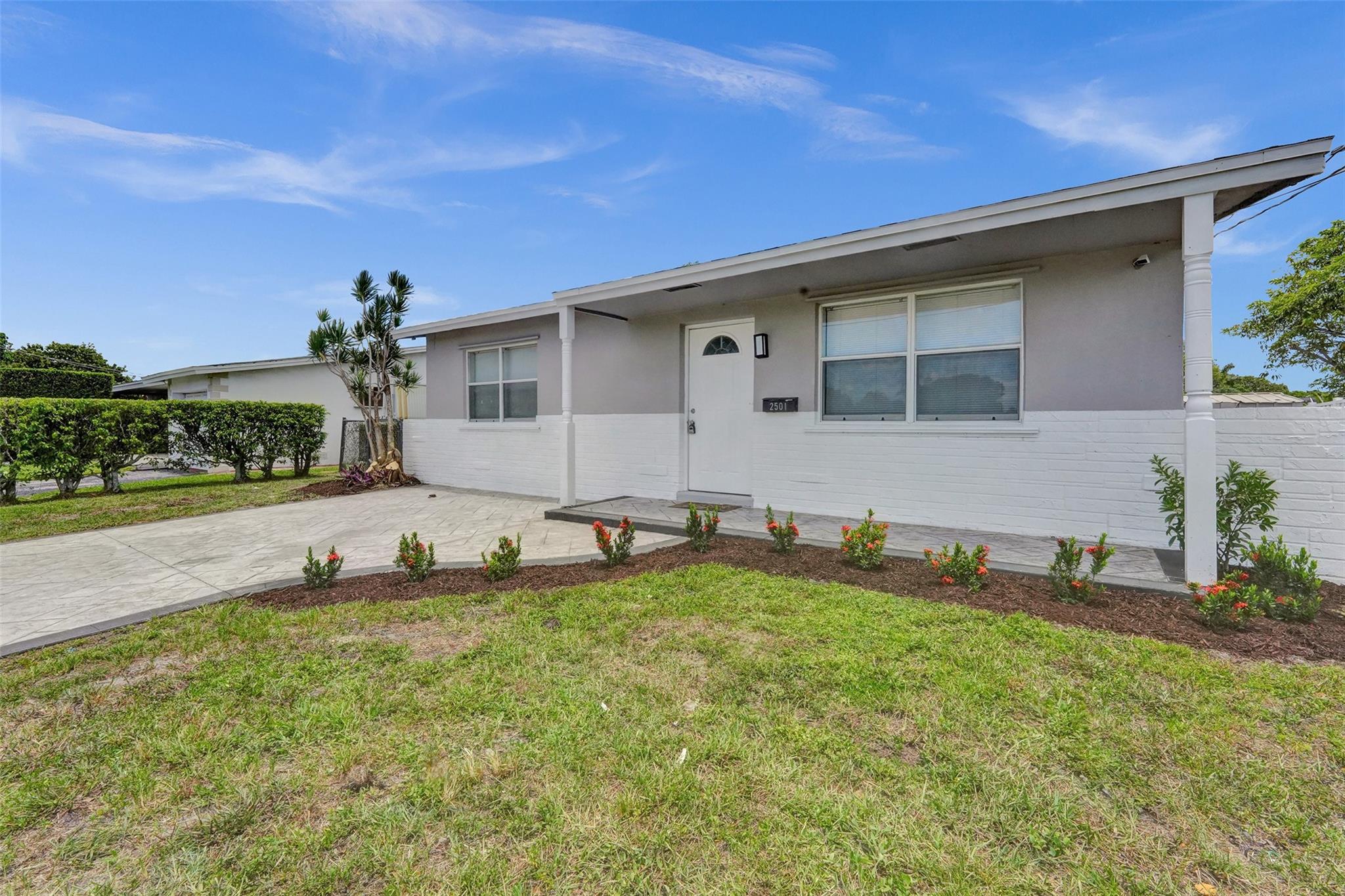 Welcome to your dream home! This beautifully renovated 2 bedroom, 2 bath gem in Sunrise offers the perfect blend of comfort and modern style. Situated on a serene canal, enjoy peaceful water views right from your backyard oasis with a pool ideal for entertaining or relaxing in privacy.
Inside, the home boasts smooth walls and ceilings, recessed hi-hat lighting throughout, and an open-concept layout that maximizes its approximately 1,000 sq ft of living space. A brand-new kitchen with quartz countertops and SS appliances. Additional features include a convenient outdoor laundry room, updated bathrooms, and thoughtful upgrades throughout.
Don't miss the opportunity to own this move-in-ready home in a fantastic location. Schedule your showing today!
